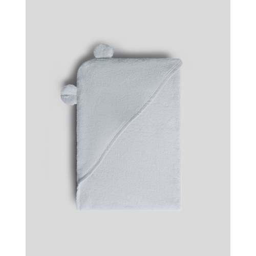 Organic Hooded Baby Towel with Ears (Sky) – Parachute Home