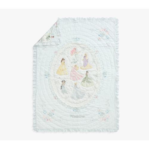 Disney Princess Enchanted Baby/Toddler Quilt , 36x50, Sage