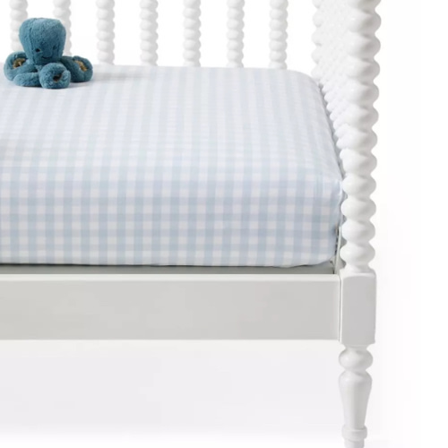 Gingham Crib Sheet | Serena and Lily