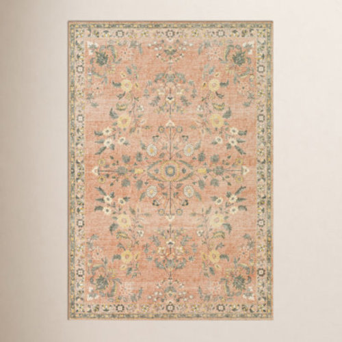 Birch Lane™ Berger Floral Pink Area Rug & Reviews | Wayfair