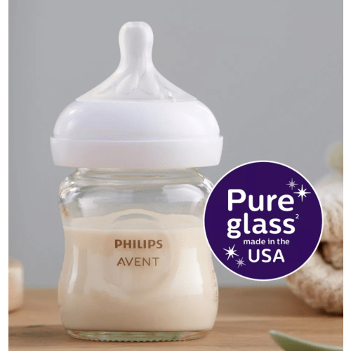 Glass Natural Baby Bottle