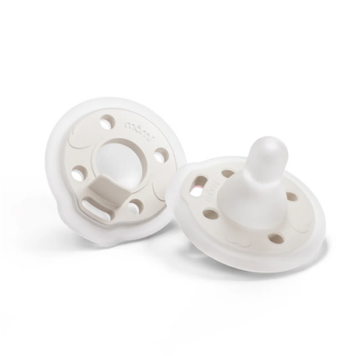 mōmi babypace pacifier 2-set - pearl