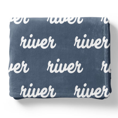 Baby Blues Personalized Color Blanket