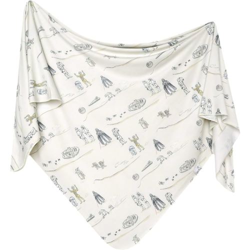 Copper Pearl Large Premium Knit Baby Swaddle Receiving Blanket Tatooine