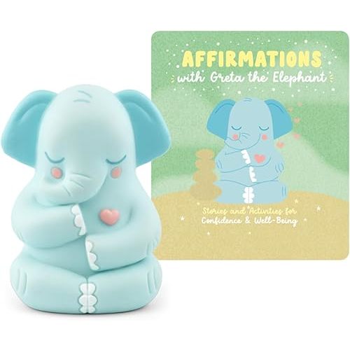 Tonies Affirmations with Greta the Elephant Audio Toy Figurine from Mindfulness