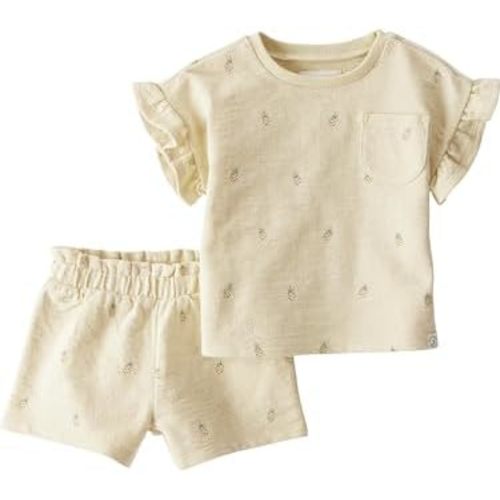little planet by carter's unisex-baby 2-piece Shorts Set Made With Organic Cotton