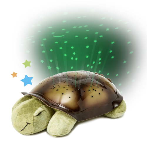 Cloud b Twilight Plush Turtle, 7 x 6 x 4 inches, Night Light