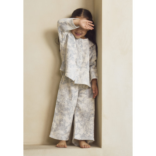 [MOMMY & ME] MUSLIN GAUZE SET