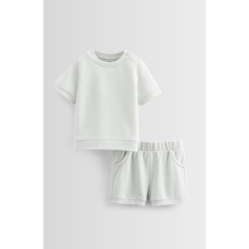 Nordstrom Cozy Short Sleeve Top & Shorts Set | Nordstromrack