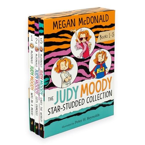 The Judy Moody Star-Studded Collection: Books 1-3 (Box Set of Three Illustrated Chapter Books for Young Readers)