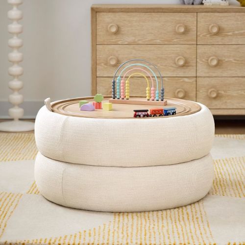 Lumi Upholstered Storage Ottoman