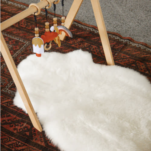 Ecowool Sheepskin Baby Rug - Long Wool