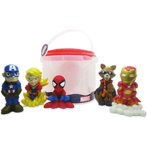 Disney Store Official Mickey and Friends Pirates of the Caribbean Bath Toys Set - Includes 5 Detailed Toys with a Straining Storage Bucket - Bath Time Fun and Water Play Set for Kids