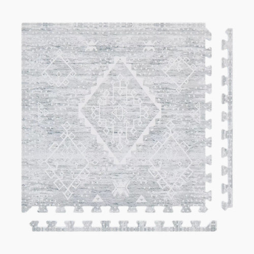 House of Noa Little Nomad Play Mat l Ula - Gray, 4X6