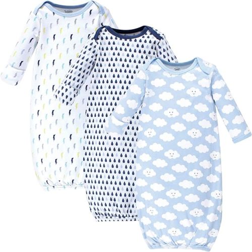 Luvable Friends Baby Cotton Gowns