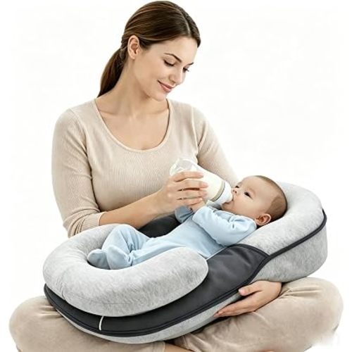 Baby Lounger for Infant Cushion Reflux Breastfeeding Pillow, Bottle Feeding