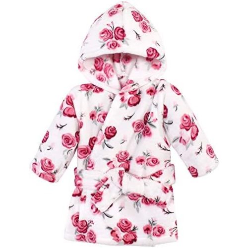 Hudson Baby Unisex Baby Plush Animal Face Bathrobe