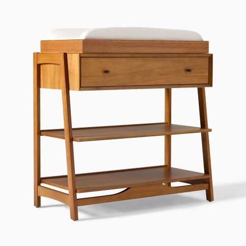 Mid-Century Open Changing Table (38")