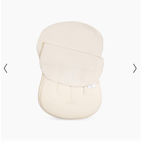 Lounger Curve Muslin Cover | Natural