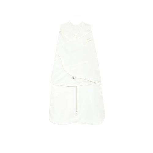 HALO 100% Cotton Sleepsack Swaddle, 3-Way Adjustable Wearable Blanket, TOG 1.5, Natural, Newborn, 0-3 Months