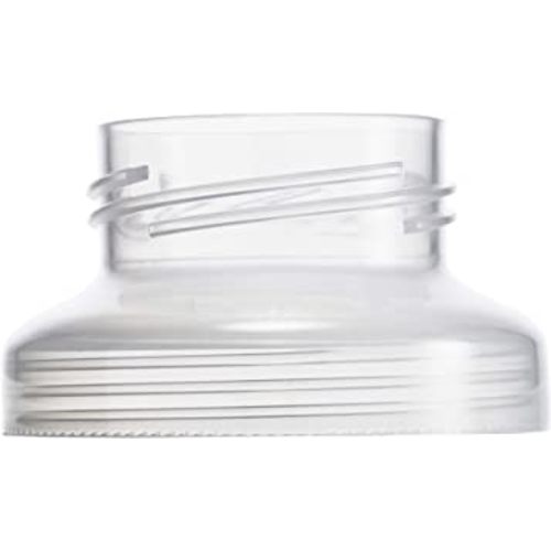 Boon Nursh Wide Neck Breast Pump Adaptor - Works with Spectra and Avent Breast Pumps - Compatible Nursh Bottles - Breastfeeding and Bottle-Feeding Essentials - 1 Count