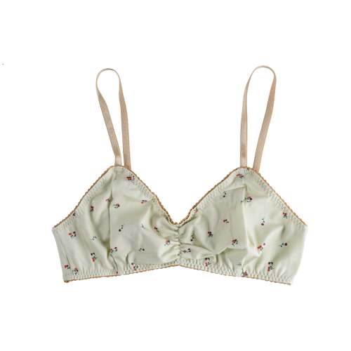 Cotton Printed POSY Bralette