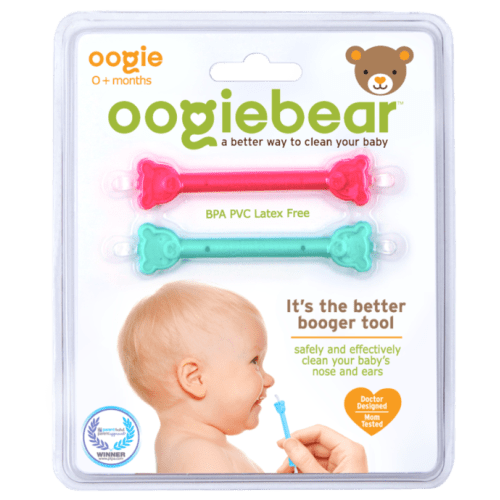 Oogiebear 2 Pack Raspberry/Seafoam - The Natural Baby Company