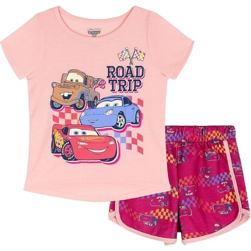 Disney T-Shirt and French Terry Shorts Outfit Set