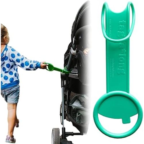 Tagalong Stroller Accessory for Safety | Toddler Must Have | Toddler Travel Accessory - Attaches to Strollers, Wagons, Shopping Carts I Disney Trip Essential I Made in USA - Teal