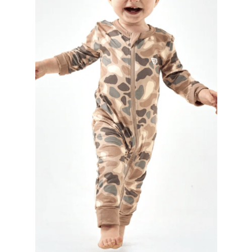 Baby Zip Up - Pintail Camo – BURLEBO
