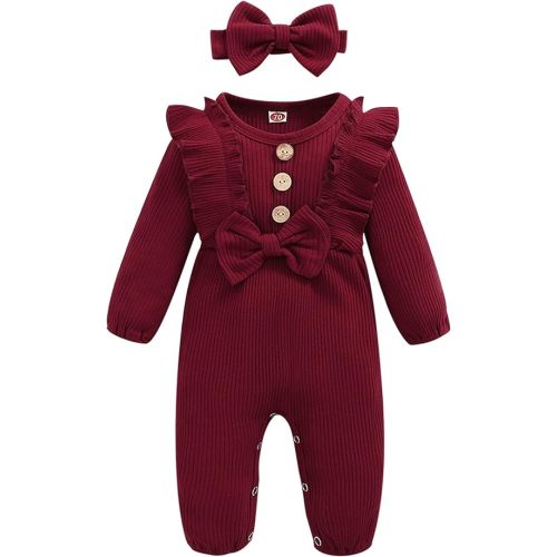 Mioglrie Newborn Baby Girl Clothes One Piece Jumpsuits Clothes Short Sleeve Rompers Summer Clothes for Baby
