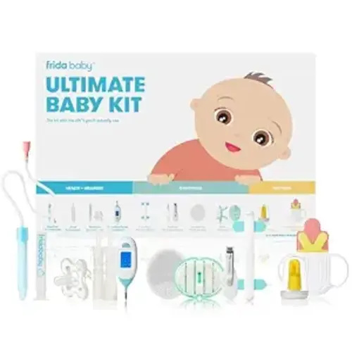 Frida Baby Ultimate Baby Kit, 10 Piece Newborn & Infant Essentials Gift Set