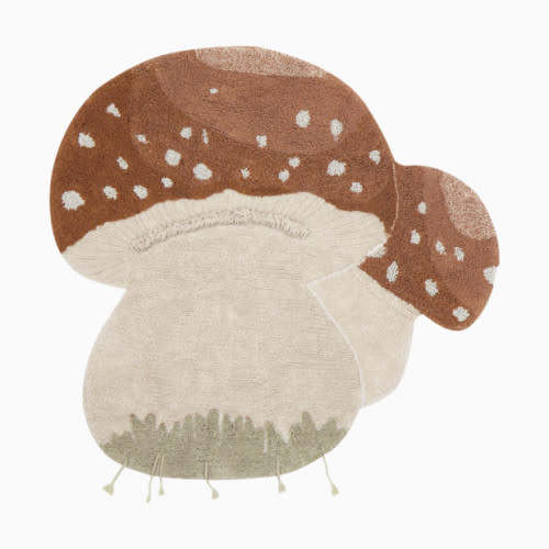 Lorena Canals Boletus Washable Rug - Natural, 4' X 4'