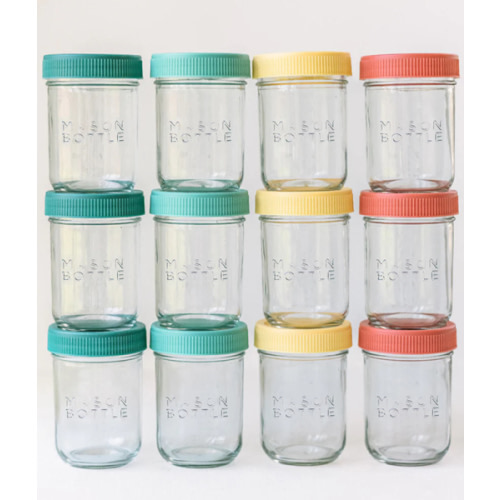 Breastmilk Storage Jar Set – Mason Bottle