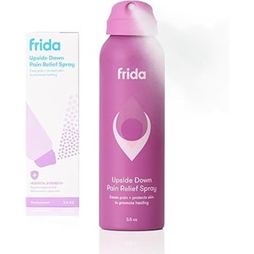 Frida Mom Anesthetic Spray, Hospital Strength Benzocaine and Glycerin for Instant Relief and Healing, Dermatologist Tested, with Aloe and Witch Hazel, Postpartum Essentials, 3.5oz