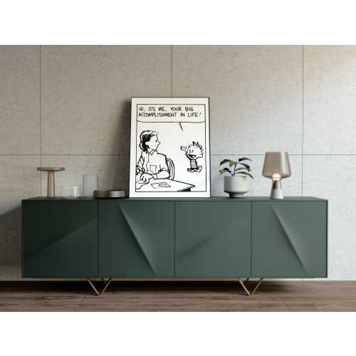 Calvin and Hobbes Poster: Big Accomplishment! (Multiple Sizes)