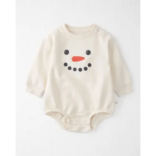Baby Snowman Bubble Made with Organic Cotton - Little Planet | Carter's