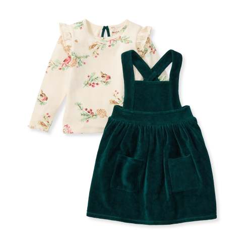 Winter Birds Dress Set – Burt's Bees Baby