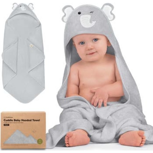 Cuddle Baby Hooded Towel, Medium