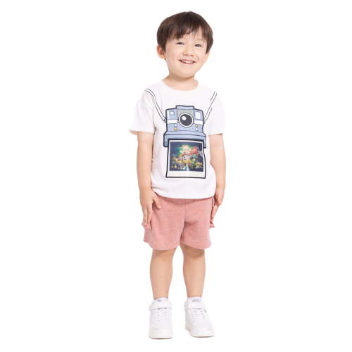 Paw Patrol Toddler Boys Graphic Tee and Fleece Cargo Shorts, 2 Piece, Sizes 12M-5T