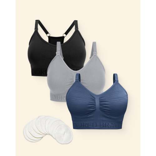 Mix-and-Match Nursing & Pumping Bra Bundle | Kindred Bravely
