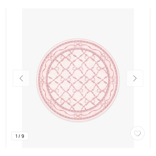 Eloise Pink Rug by Mrs. Alice | Ruggable US