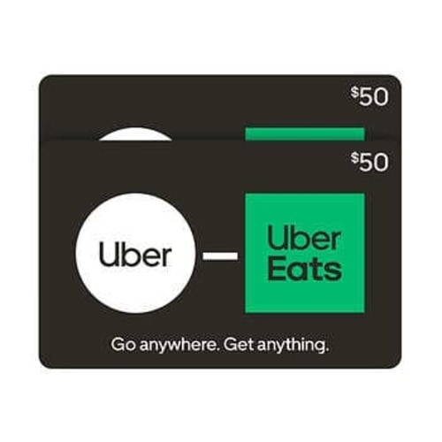 Uber - Two $50 eGift Cards | Costco
