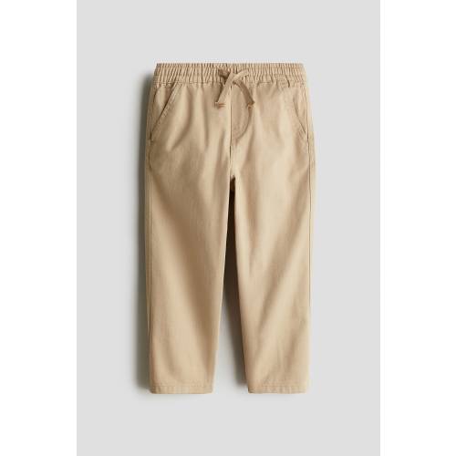 COTTON TWILL PANTS