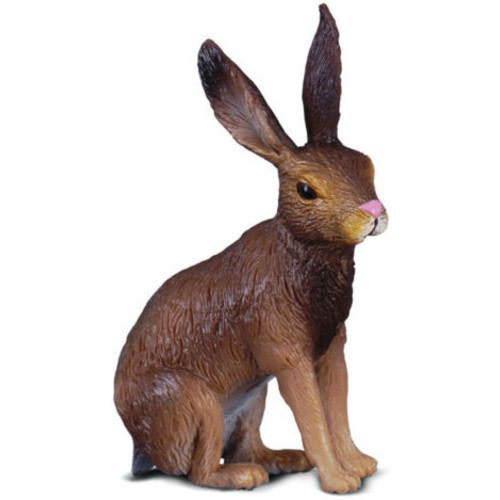 CollectA Wildlife - Brown Hare #88012 - Long Extended Ears