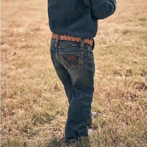 Little Boy's Stitched Pocket Western Jean 6-9M