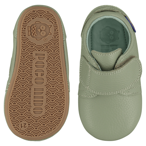 Poco Nido Sage Strap Toddler Shoes. Mighty Shoes