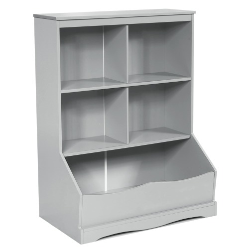 Costway 3-Tier Children's Multi-Functional Bookcase Toy Storage Bin - See Details