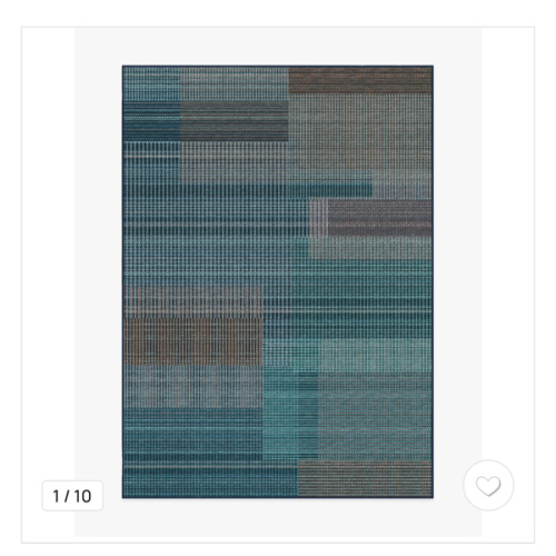 Eira Blue Rug | Ruggable US - 5 by 7
