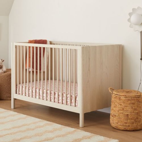 Scalloped Convertible Crib